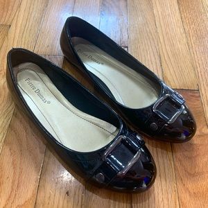 Dark Brown Pierre Dumas Flats